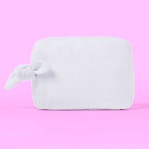 Stoney Clover Lane x Target White Terry Cloth Large Pouch